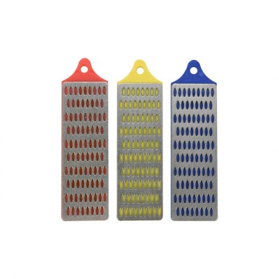 Set 3 pietre abrazive diamantate 75x25mm Vorel 26140 foto