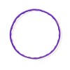 Hula Hoop Gimnastica Violet, 71cm, Asamblabil - Cerc Fitness Copii si Adulti, Ușor de Transportat