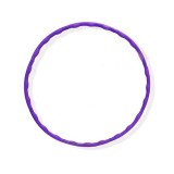 Hula Hoop Gimnastica Violet, 71cm, Asamblabil - Cerc Fitness Copii si Adulti, Ușor de Transportat