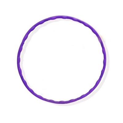 Cerc gimnastica hula hoop, diametru 71 cm, asamblabil, violet foto