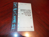 Indrumator pt ridicarea calificarii lacatusilor din constructii masini vol 1+2, 1985, Tehnica