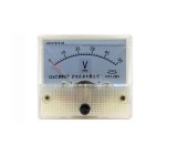 Voltmetru Analogic Panou 50V DC Contact Electric, 65x56mm, Acuratete 1.5%, -25+50&deg;C