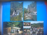 HOPCT LOT 3965 - 4 CARTI POSTALE-BAILE OLANESTI . -JUD- VALCEA-CIRCULATE, Circulata, Printata
