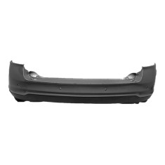 Bara spate FORD EDGE, 2011-10.2014, cu 4 gauri senzori parcare; grunduit, de vopsit; cu elemente de fixare,