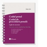 Codul penal. Codul de procedura penala. Legile de executare. Actualizat la 1 septembrie 2026, spiralat - Victor Vaduva, Ioan-Paul Chis