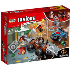 Set de constructie LEGO Juniors Jaful de la Banca cu Subminatorul foto