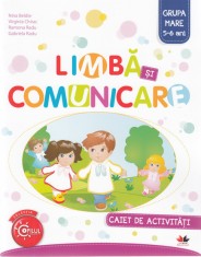 Limba si comunicare 5-6 ani. Grupa mare - Caiet - Litera