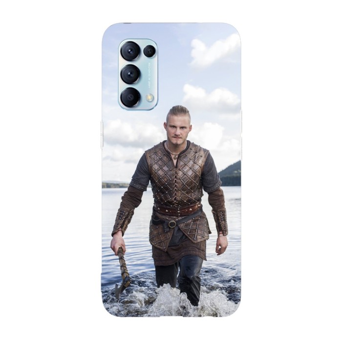 Husa compatibila cu Oppo Find X5, Viceversa, model Bjorn Lothbrok Vikings, Silicon, TPU