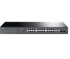 &quot;28-Port Gigabit Easy Smart Switch with 24-Port PoE+ PORT: 24&times;