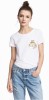 Tricou dama alb - Espresso Yourself I - L, THEICONIC