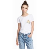 Tricou dama alb - Espresso Yourself I - L