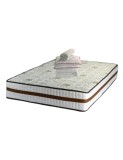 Set Saltea ortopedica cu arcuri Lotus Forte Super Ortopedic 180x200x30cm fermitate mediutare, plasa arcuri Bonell, fara vara-iarna, aerisire spaceair,