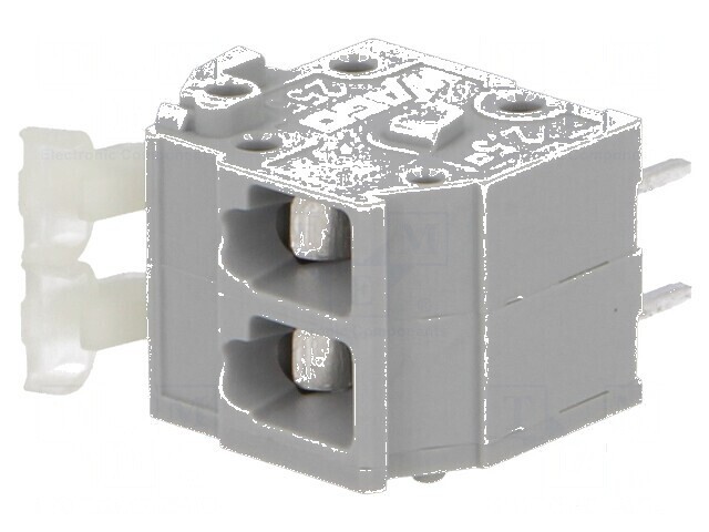 Regletă de conexiuni pentru PCB 5mm - 2 piste