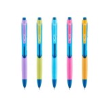 Pix cu gel Herlitz Jelly, 0,7 mm, albastru, set 24