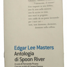 Antologia di spoon river - di edgar lee masters