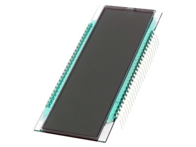 Afişaj LCD 7 segmente STN Positive 6 digiti 20&amp;divide;70&amp;deg;C foto