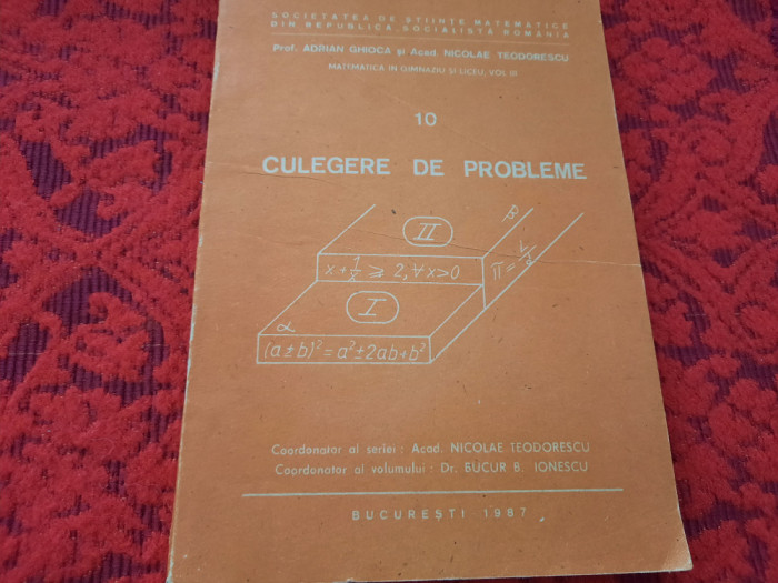 Culegere De Probleme - Adrian Ghioca, Nicolae Teodorescu RF11/2