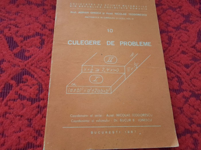 Culegere De Probleme - Adrian Ghioca, Nicolae Teodorescu RF11/2