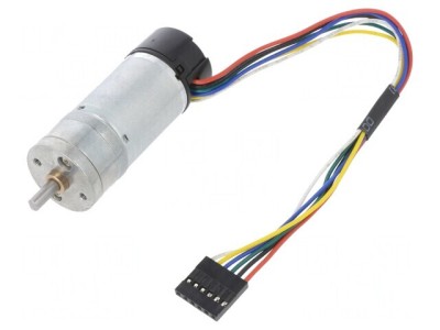 Motor DC cu Encodare și Transmisie 12V 9.7:1 foto