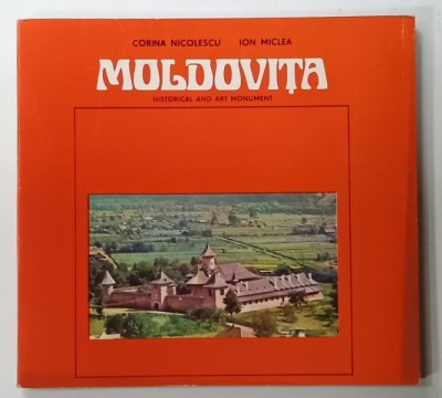 MOLDOVITA by CORINA NICOLESCU and ION MICLEA , TEXT IN LIMBA ENGLEZA , 1978 foto