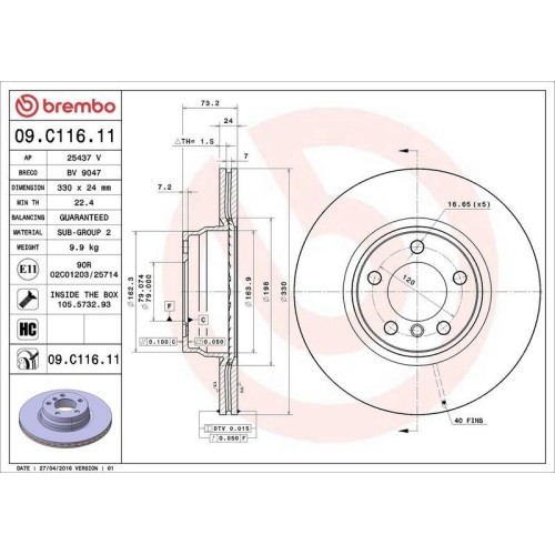 Set disc frana BMW 2 Cabriolet (F23) 03.14-06.21, 2 Coupe (F22 F87) 10.12-06.21, 3 (F30 F80) 11.11-10.18, 3 Gran Turismo (F34) 07.12-, 3 Touring (F31