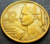Moneda istorica 10 DINARI / DINARA - YUGOSLAVIA, anul 1955 * cod 712, Europa