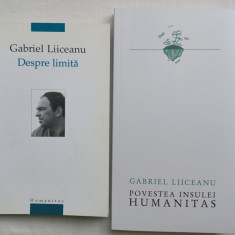 GABRIEL LIICEANU- DESPRE LIMITA, 2005+ POVESTEA INSULEI HUMANITAS, 2020