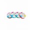 Set 4 bobine fir elastic colorat diam 0.5 mm pentru insirat Margele