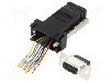 Adaptor D-Sub 9pin mama, RJ45 soclu, ENCITECH - 2112-0101-01