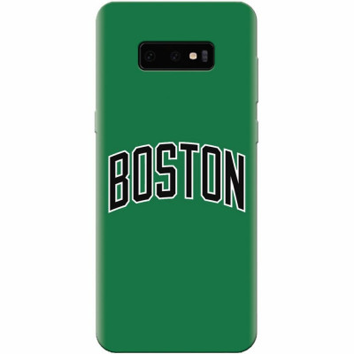 Husa silicon pentru Samsung Galaxy S10 Lite, NBA Boston Celtics foto