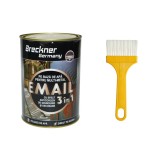 Vopsea Anticoroziva 3 in 1 Metal Maro Ciocolatiu Mat 2kg Breckner Germany - Protectie si Finisaj