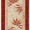 Traversa Covor, Lotos 552, Crem / Grena, Latime 80 cm, Diverse Lungimi, 1800 gr/mp