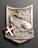 Insigna Regimentala Regiment 129 Infanterie Franța Drago G 429