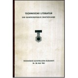 - Technische Literatur der Bundesrepublik Deutschland - 120237