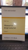 Manual de drept notarial (editia 2) - Ioan Les