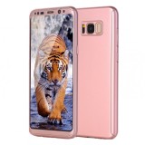Cumpara ieftin Husa GloMax FullBody Rose-Gold pentru Samsung Galaxy S8 cu folie de sticla inclusa