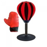 Jucarii Interactive Set Minge de Boxing cu Ventuza si Manusa, 35 cm Inalțime, Ideal pentru Copii