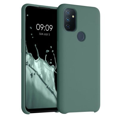 Husa pentru OnePlus Nord N100, Silicon, Verde, 53891.166 foto