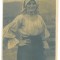 4521 - ETHNIC woman, Romania - old postcard, real PHOTO - unused
