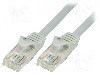 Cablu patch cord, Cat 5e, lungime 0.25m, U/UTP, LOGILINK - CP1012U foto