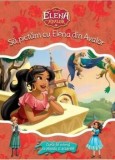 Disney. Elena din Avalor. Sa pictam cu Elena din Avalor. Carte de colorat cu pensula si acuarele/***