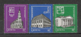 Lituania.1994 Arhitectura-Primarii GL.36, Nestampilat