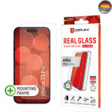 Cumpara ieftin Folie pentru iPhone 15 Pro, Displex Real Glass + Case, Clear