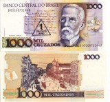 BRAZILIA 1 cruzado novo on 1.000 cruzados UNC!!!