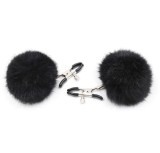 Clame Sfarcuri Fluffy Pom-Pom Negru Guilty Toys