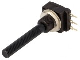 Potentiometru axial 2,5k&Omega; 200mW THT 6mm plastic