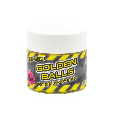 Secret Baits Golden Balls Pop-ups 15mm foto