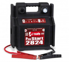 Redresor auto Telwin PRO START 2824 12-24V Negru foto