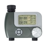 Programator pentru irigare PNI WT10, display LCD, racord 3/4, 2 iesiri, verde