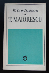 E. Lovinescu - T. Maiorescu foto